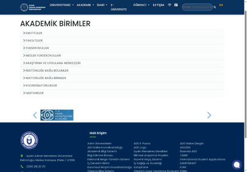 Aydın Adnan Menderes Üniversitesi