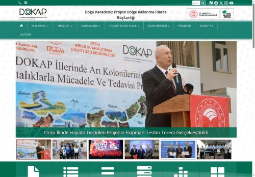 DOKAP -  Doğu Karadeniz Projesi Bölge Kalkınma İdaresi Başkanlığı