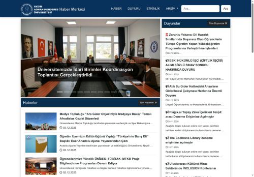 ADÜ HABER