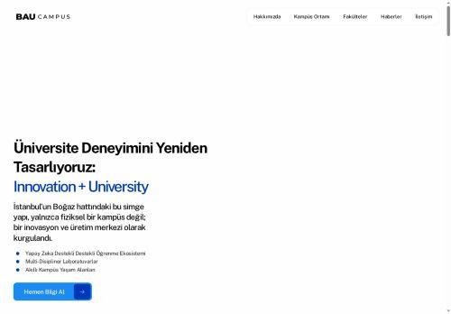 BAU Campus - Bahçeşehir University