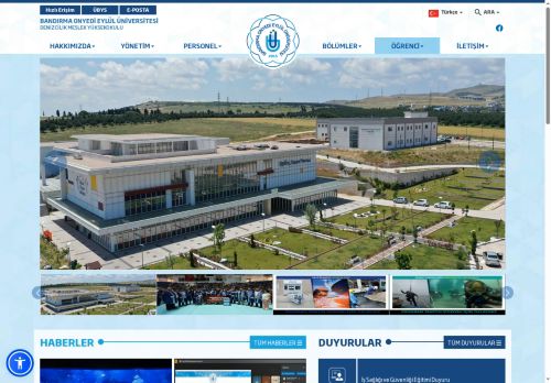 BANDIRMA ONYEDİ EYLÜL ÜNİVERSİTESİ - Denizcilik Meslek Yüksekokulu