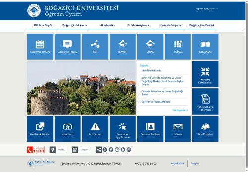 Boğaziçi Üniversitesi - Öğretim Üyeleri