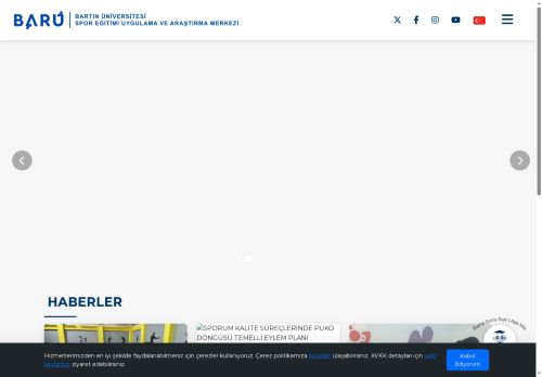 Ana Sayfa - Spor Eğitimi Uygulama ve Araştırma Merkezi - Bartın Üniversitesi