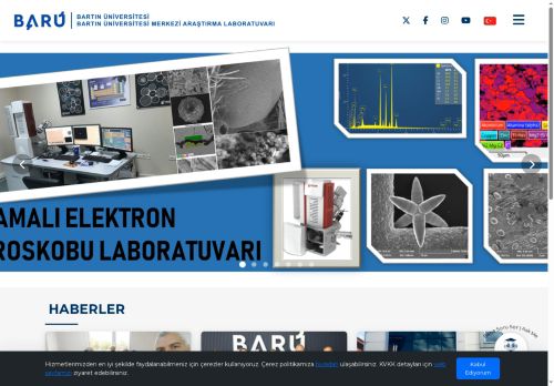 Ana Sayfa - Bartın Üniversitesi  Merkezi Araştırma Laboratuvarı - Bartın Üniversitesi