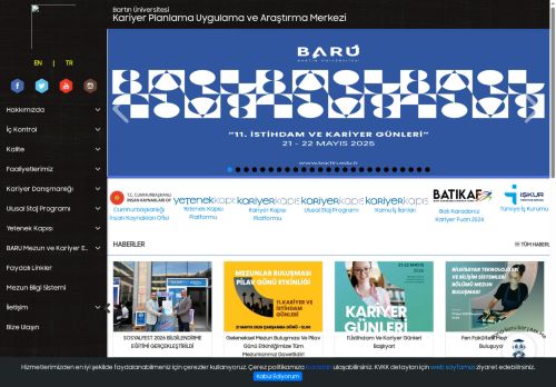 Ana Sayfa - Kariyer Planlama Uygulama ve Araştırma Merkezi - Bartın Üniversitesi