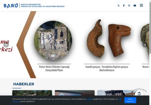 Ana Sayfa - Arkeoloji Uygulama ve Araştırma Merkezi - Bartın Üniversitesi