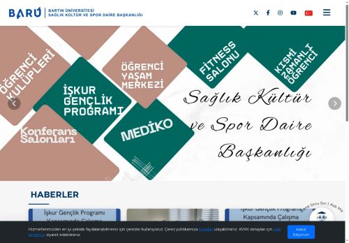 Ana Sayfa - Sağlık Kültür ve Spor Daire Başkanlığı - Bartın Üniversitesi