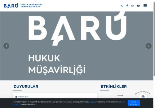 Ana Sayfa - Hukuk Müşavirliği - Bartın Üniversitesi