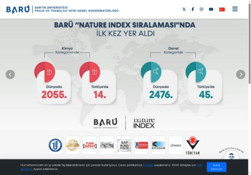 Ana Sayfa - Proje ve Teknoloji Ofisi Genel Koordinatörlüğü - Bartın Üniversitesi