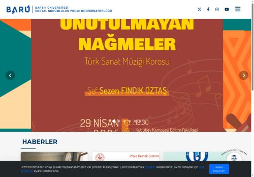 Ana Sayfa - Sosyal  Sorumluluk  Proje  Koordinatörlüğü - Bartın Üniversitesi
