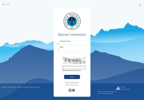 enVision - Giriş Sayfası