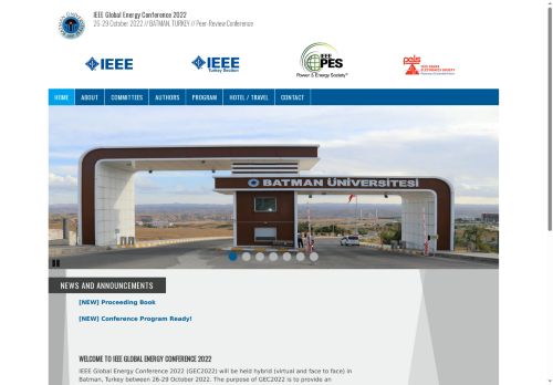 IEEE Global Energy Conference 2022