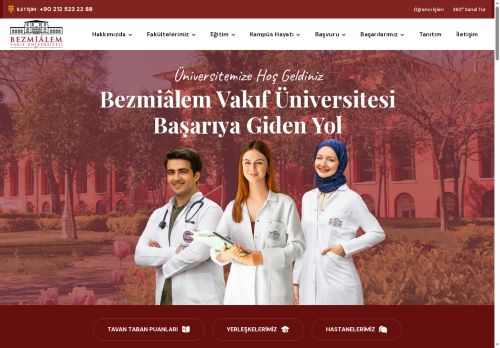 Bezmialem Vakıf Üniversitesi | Sağlıkta Geleceğe Adım Atın