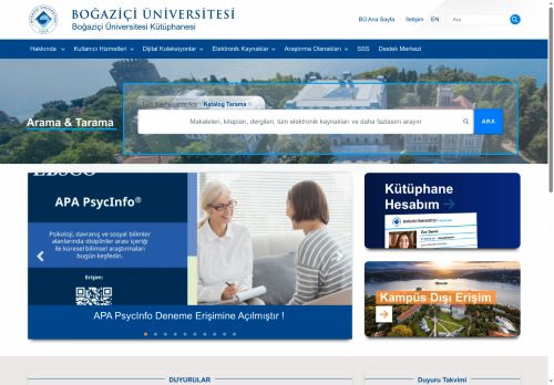 Boğaziçi Üniversitesi Kütüphanesi | Boğaziçi Üniversitesi Kütüphanesi