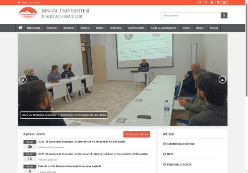 İLAHİYAT FAKÜLTESİ