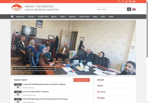 SOSYAL BİLİMLER ENSTİTÜSÜ