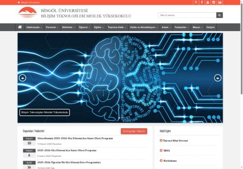 BİLİŞİM TEKNOLOJİLERİ MESLEK YÜKSEKOKULU