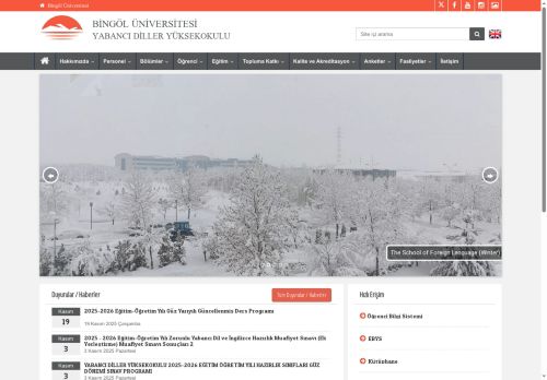 YABANCI DİLLER YÜKSEKOKULU