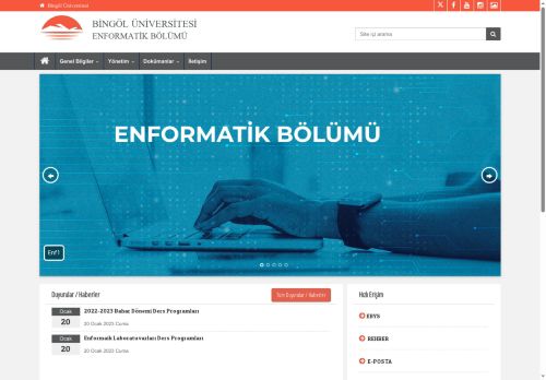 ENFORMATİK BÖLÜMÜ