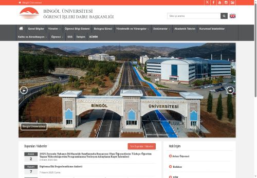 ÖĞRENCİ İŞLERİ DAİRE BAŞKANLIĞI