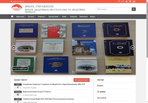 BİNGÖL ARAŞTIRMALARI UYGULAMA VE ARAŞTIRMA MERKEZİ