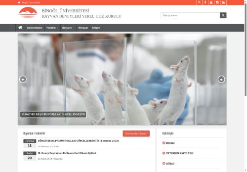 HAYVAN DENEYLERİ YEREL ETİK KURULU