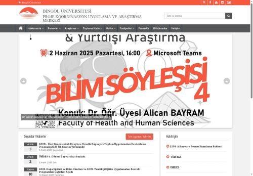 PROJE KOORDİNASYON UYGULAMA VE ARAŞTIRMA MERKEZİ