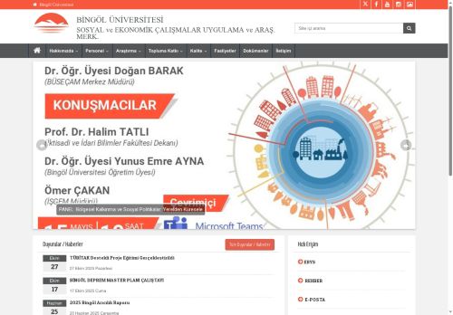 SOSYAL ve EKONOMİK ÇALIŞMALAR UYGULAMA ve ARAŞ. MERK.
