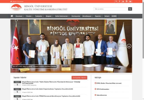 KALİTE YÖNETİMİ KOORDİNATÖRLÜĞÜ