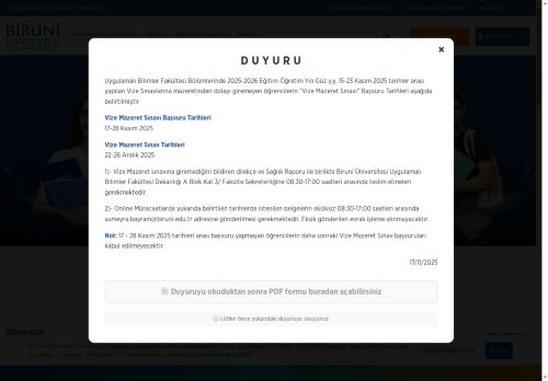 Uygulamalı Bilimler Fakültesi