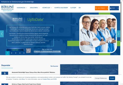 Biruni Üniversitesi Kütüphane