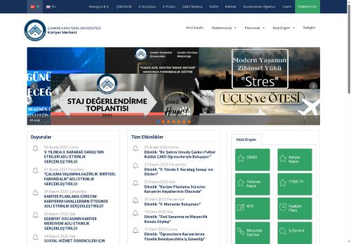 Kariyer Merkezi - Çankırı Karatekin Üniversitesi