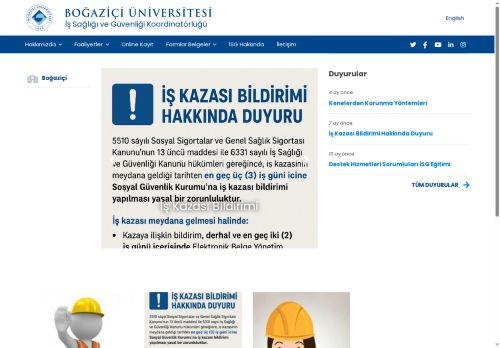 İş Sağlığı ve Güvenliği Koordinatörlüğü