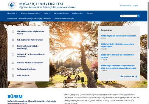 Öğrenci Rehberlik ve Psikolojik Danışmanlık Merkezi sitesine hoşgeldiniz | Öğrenci Rehberlik ve Psikolojik Danışmanlık Merkezi