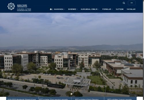 Bursa Teknik Üniversitesi | Kurumsal İletişim Koordinatörlüğü