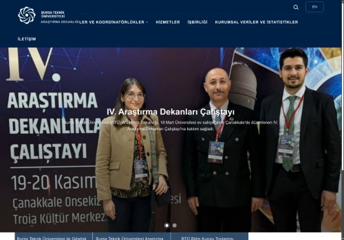 Bursa Teknik Üniversitesi | Araştırma Dekanlığı