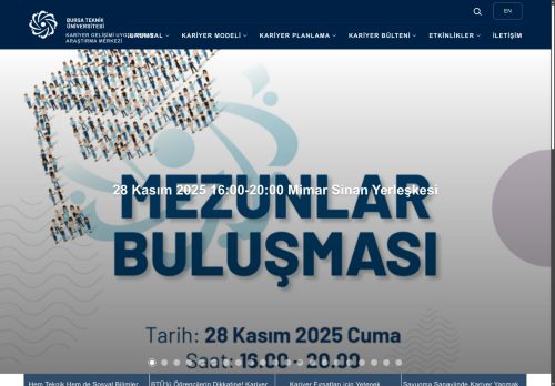 Bursa Teknik Üniversitesi | Kariyer Gelişimi Uygulama ve Araştırma Merkezi