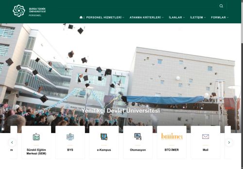 Bursa Teknik Üniversitesi | Personel
