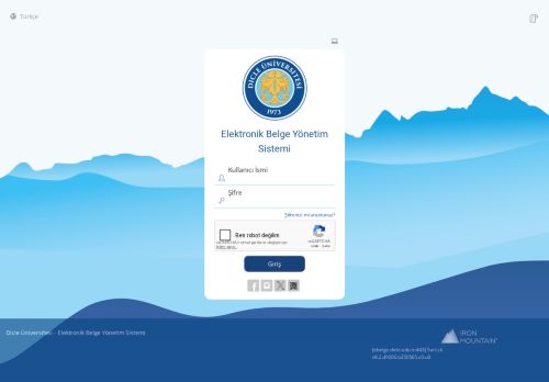 enVision - Giriş Sayfası