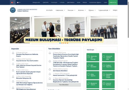 Hukuk Fakültesi - Çankırı Karatekin Üniversitesi