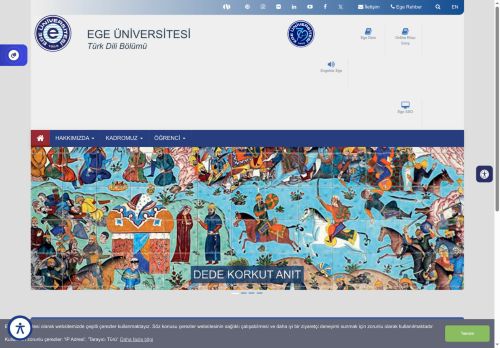 Ege Üniversitesi Rektörlüğü Türk Dili Bölümü