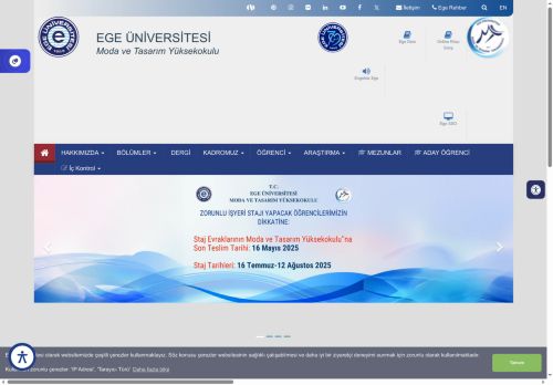 E.Ü. Moda ve Tasarım Yüksekokulu