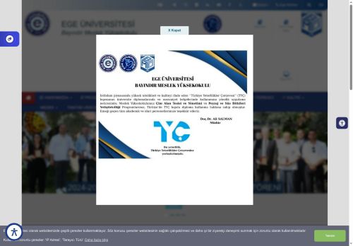Bayındır Meslek Yüksekokulu - Ege Üniversitesi