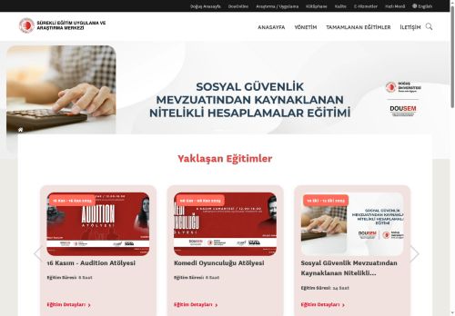 Anasayfa | Sürekli Eğitim Uygulama ve Araştırma Merkezi