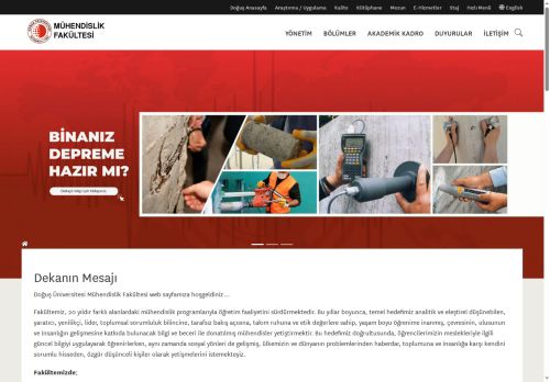 Anasayfa | Mühendislik Fakültesi