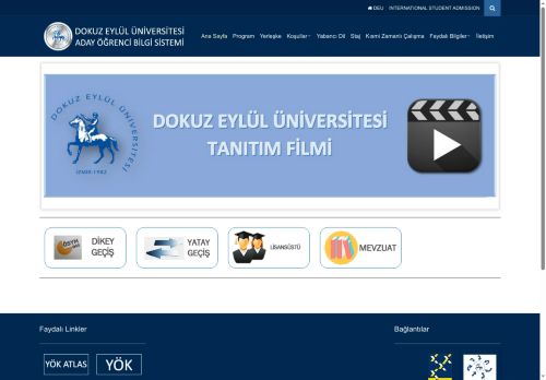 DEÜ Aday Öğrenci Bilgi Sistemi