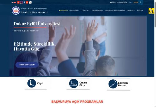 DESEM | Dokuz Eylül Üniversitesi Sürekli Eğitim Merkezi