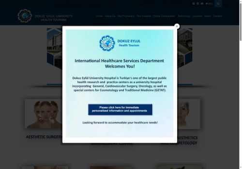 DOKUZ EYLÜL UNIVERSITY – HEALTH TOURISM | DOKUZ EYLÜL UNIVERSITY