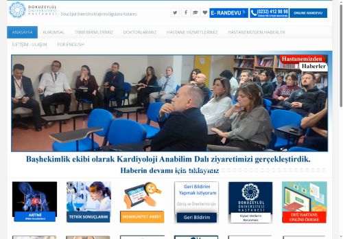 Dokuz Eylül Üniversitesi Araştırma Uygulama Hastenesi - Dokuz Eylül Üniversitesi Araştırma Uygulama Hastanesi