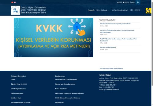 YÖK 100/2000 Doktora | YÖK 100/2000 Doktora